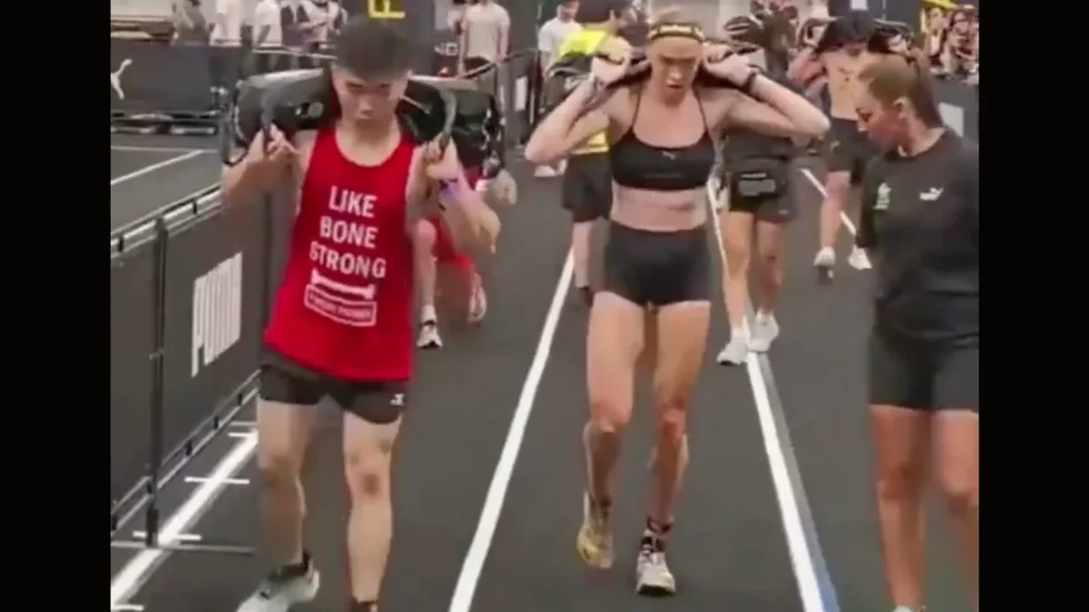 Joanna Wietrzyk sufrió un episodio de incontinencia fecal durante su participación en una prueba de Hyrox en China y aún así ganó la carrera.