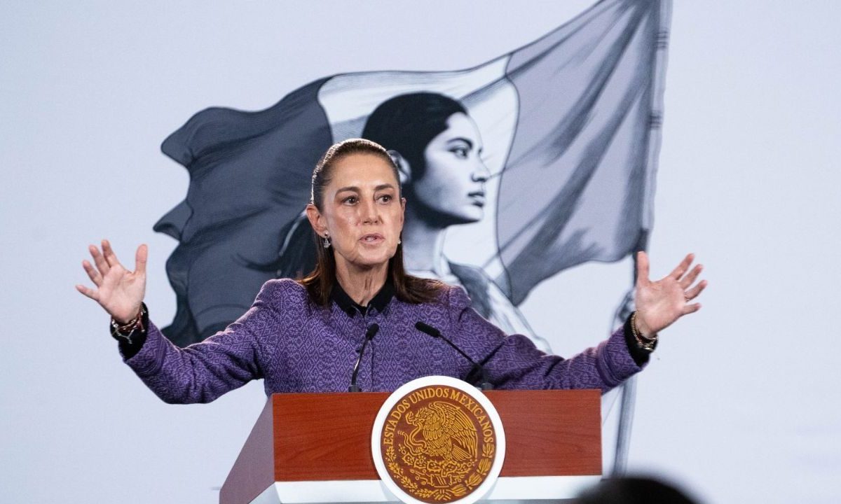 La presidenta Sheinbaum informó que entre 2020 y 2025 aumentó en siete millones el número de mexicanos que cuentan con agua entubada.