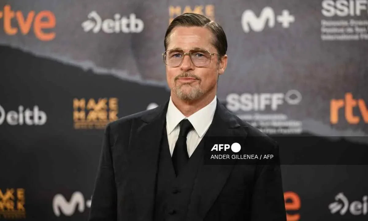 Brad Pitt acaparó los focos del Festival de cine de San Sebastián, donde presentó En el Corazón de la Bestia.