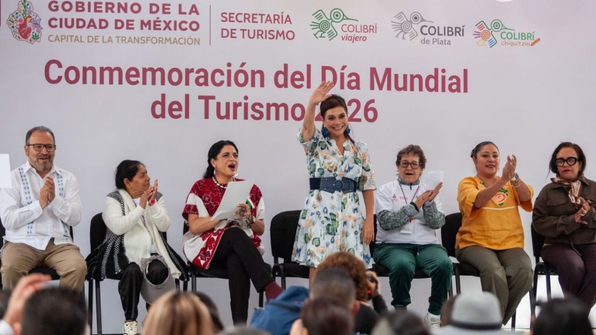 Brugada informó que el programa 'Colibrí Viajero' ha beneficiado a un millón de capitalinos, para garantizar el turismo como un derecho.