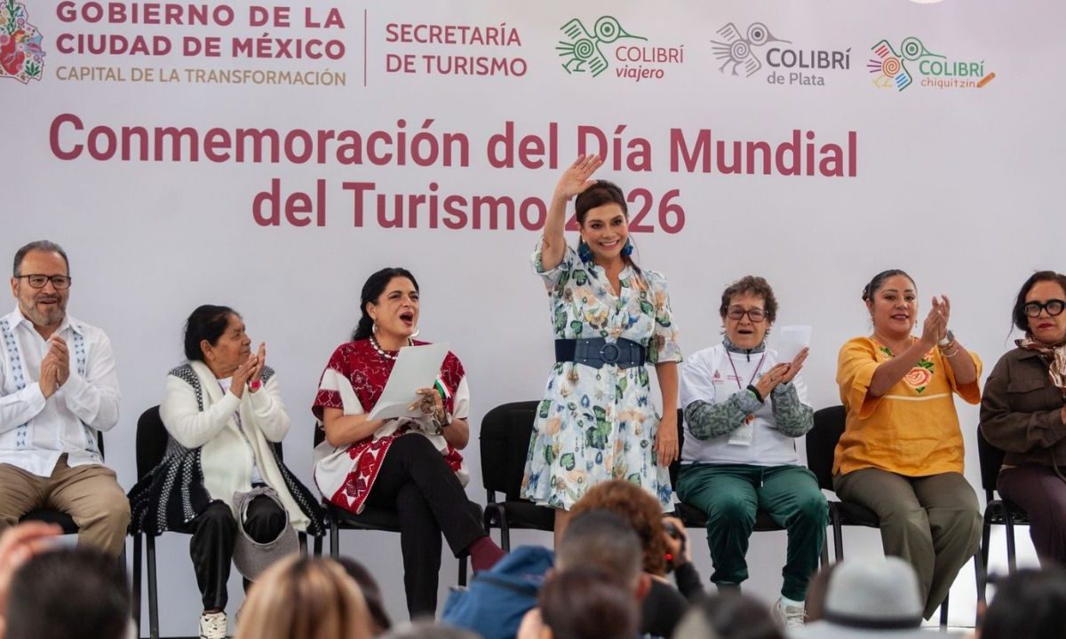Brugada informó que el programa 'Colibrí Viajero' ha beneficiado a un millón de capitalinos, para garantizar el turismo como un derecho.