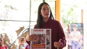 La diputada Citlali Calixto Jiménez presentó su Segundo Informe de actividades ante el pleno del Congreso de Guerrero.