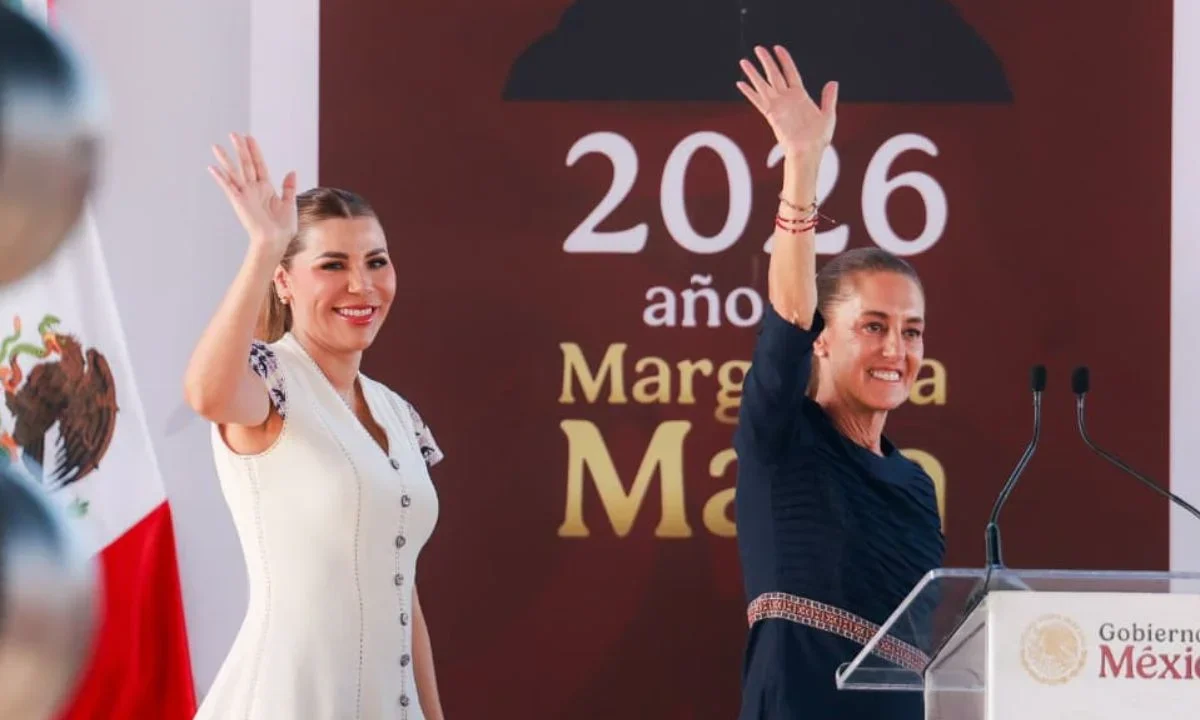 Más de 50 mil acompañaron a la presidenta Sheinbaum y a la gobernadora de Baja California durante su visita en 'Honestidad y Resultados'.