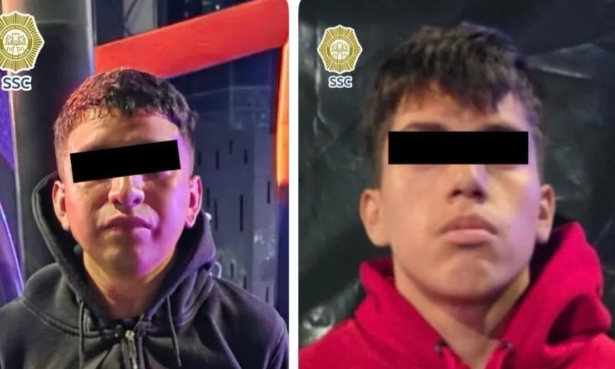 Tras labores de monitoreo, la SSC detuvo a dos acusados del ataque, con arma de fuego, afuera del Metro Hidalgo, alcaldía Cuauhtémoc.