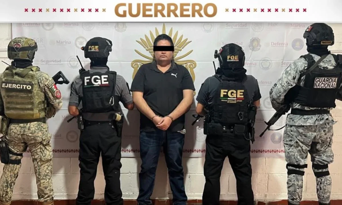 Defensa informó de la detención de Said 'N', funcionario de Xaltianguis, tras el hallazgo de tres cuerpos desmembrados el 5 de septiembre.