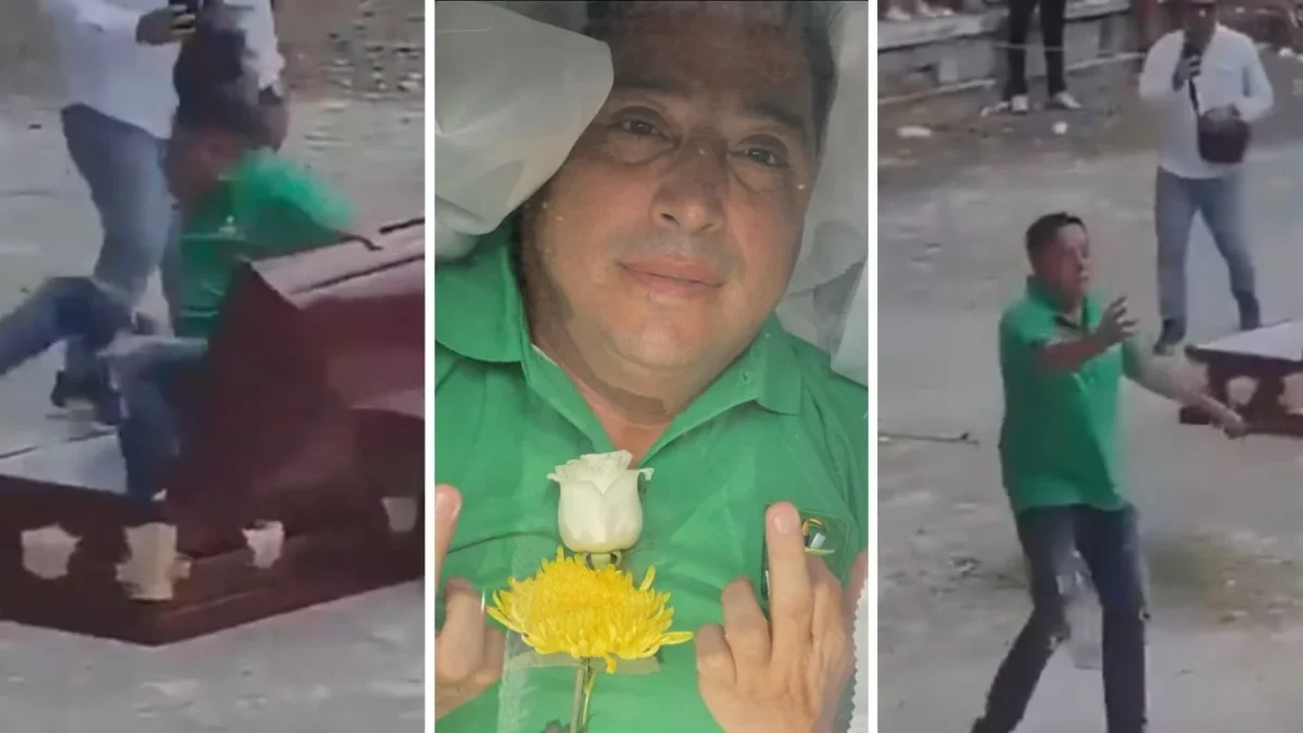 Un político del PVEM, conocido como ‘El Tecmol’, ‘farmeó aura’ desde un ataúd en un evento, busca ganar la alcaldía de Ciudad Valles en 2027.