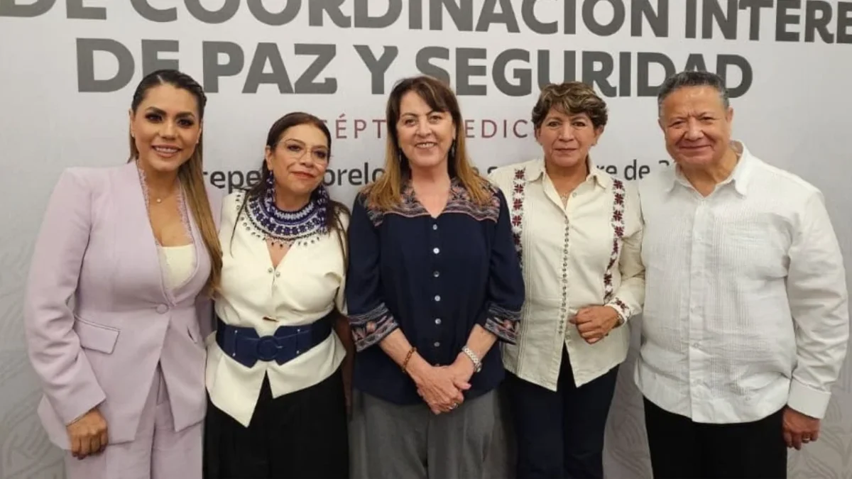 Margarita González, gobernadora de Morelos, encabezó la Séptima Reunión Interestatal de Coordinación en materia de Paz y Seguridad.