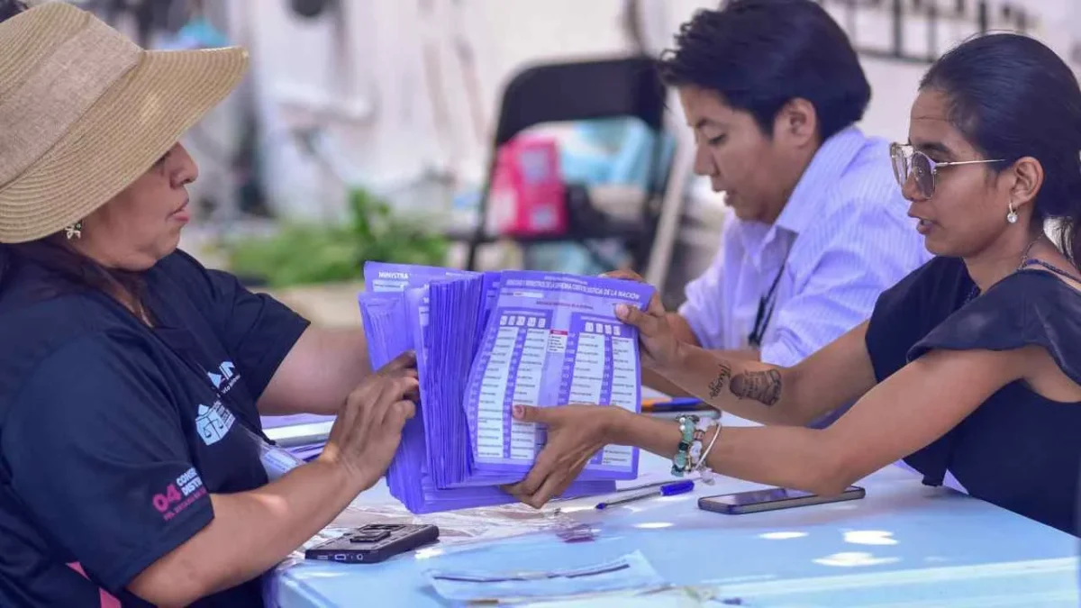El INE explicó el caso de las boletas planchadas para el proceso electoral 2026-2027.