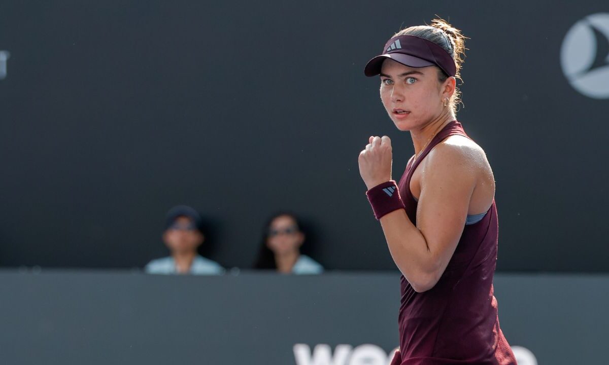 Iva Jovic sobrevivió al asedio de la turca Zeynep Sönmez y se instaló en la ronda de cuartos de final del Abierto de Guadalajara.
