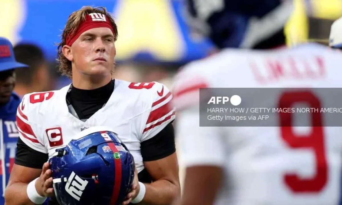 El quarterback los New York Giants, Jaxson Dart, se perderá la temporada regular de la NFL.