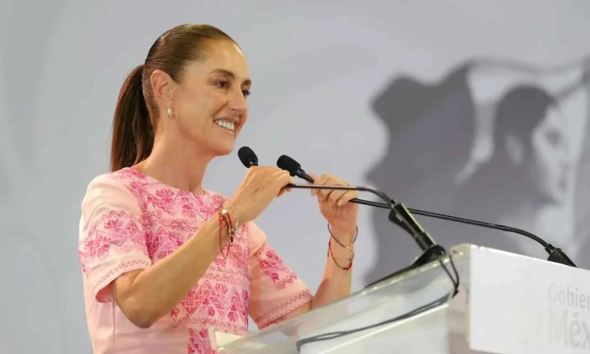 La 4T recobró la dignidad del pueblo, dijo la presidenta Claudia Sheinbaum en su visita al estado de Yucatán.