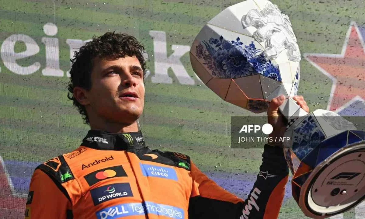 El piloto británico, Lando Norris (McLaren), logró la pole position en el GP de España.