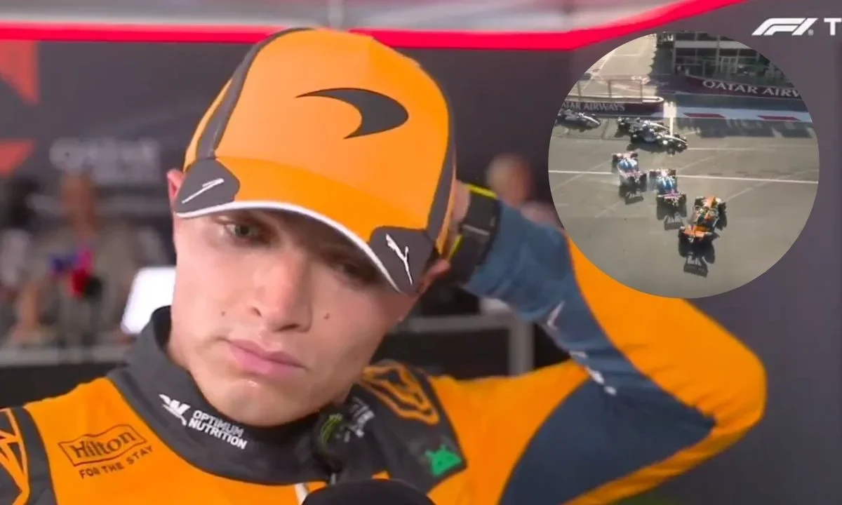 Lando Norris reclamó a la FIA que el piloto sudamericano Franco Colapinto reciba una suspensión de al menos una carrera por provocar choque.