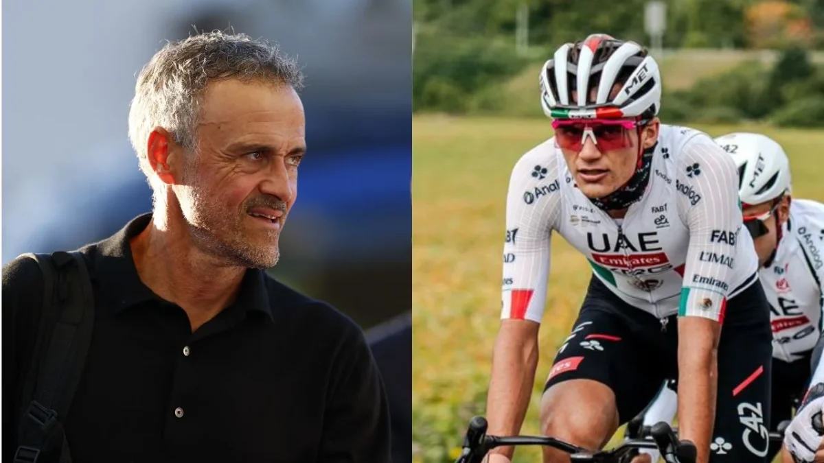 En un crossover que nadie esperaba, el entrenador del PSG, Luis Enrique, se deshizo en elogios para el ciclista mexicano Isaac del Toro.