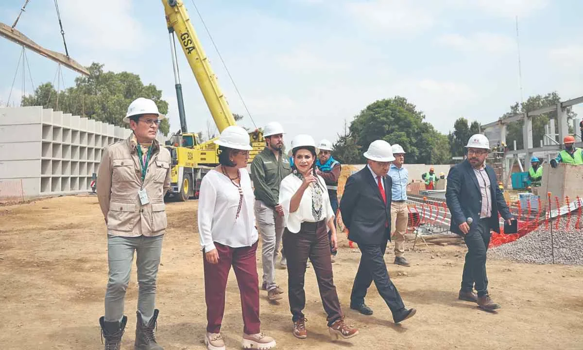 Costo. Tras un recorrido por la obra, la mandataria capitalina informó que el proyecto contempla una inversión de 142 mdp.
