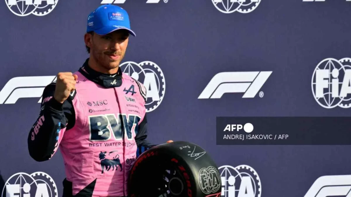 Pierre Gasly dio la sorpresa en las clasificatorias y logra la pole position en el GP de Italia.