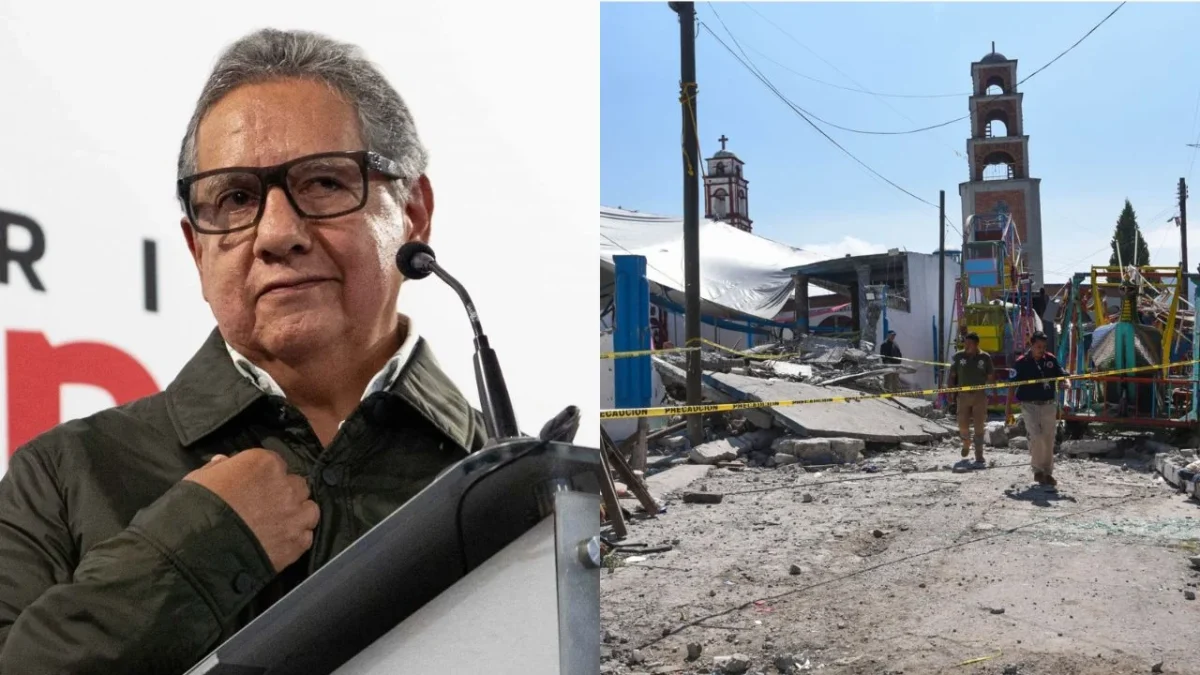 Higinio Martínez, presidente del Senado, expresó sus condolencias y solidaridad con las familias por explosión de pirotecnia en Temascalcingo.