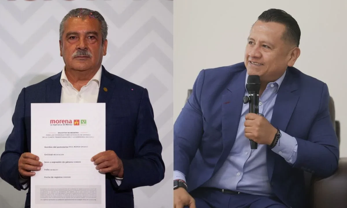 Reyna Celeste destacó que entre los senadores Raúl Morón y Carlos Torres se registró prácticamente un empate técnico en Michoacán.