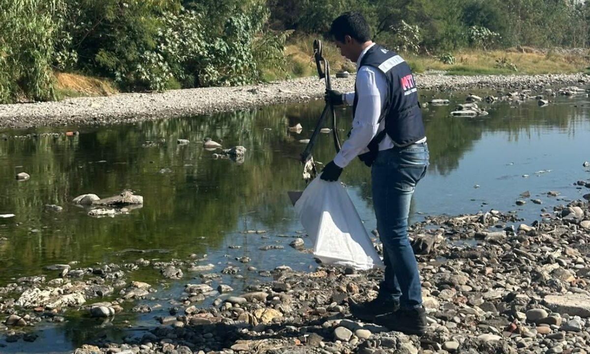 El Gobierno de Monterrey, a través de la Secretaría de Desarrollo Urbano Sostenible, participó en la Mega Jornada de Limpieza del Río Pesquería.
