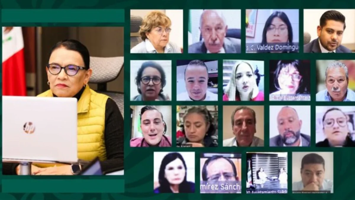 La titular de la Secretaría de Gobernación (Segob), Rosa Icela Rodríguez, se reunió con alcaldes de todo México.