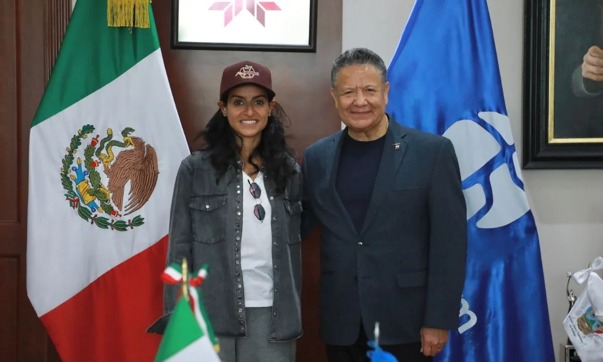El gobernador Julio Menchaca Salazar recibió en Omitlán de Juárez, Hidalgo a la secretaria general de ONU Turismo.
