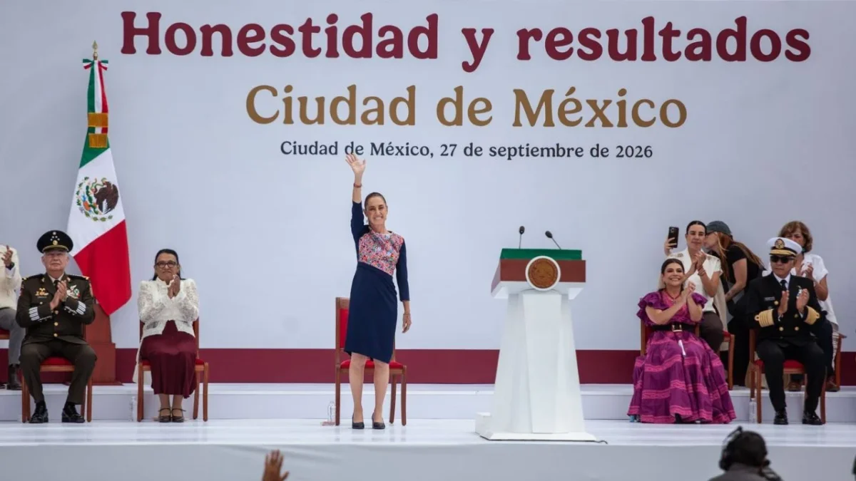 José Ramón López Beltrán felicitó a la presidenta Sheinbaum por el mensaje que pronunció este domingo en el Zócalo.