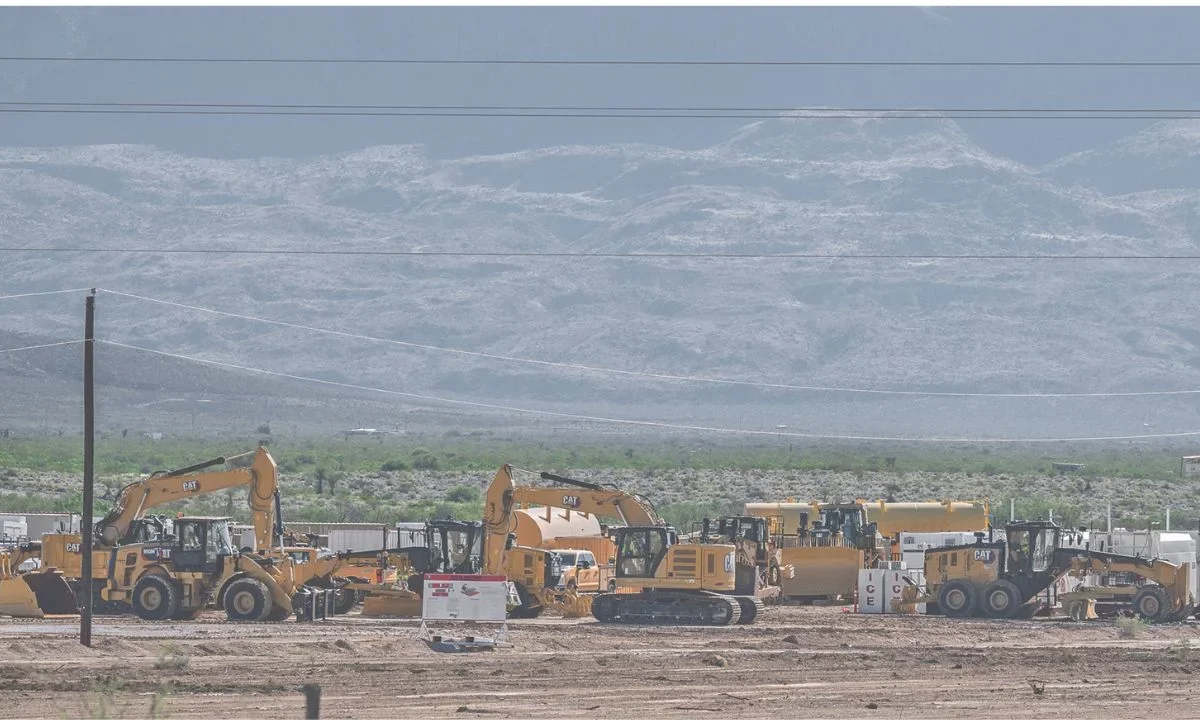 Los trabajos en el Parque Nacional Big Bend forman parte del mayor programa de infraestructura en la frontera de Texas con México.