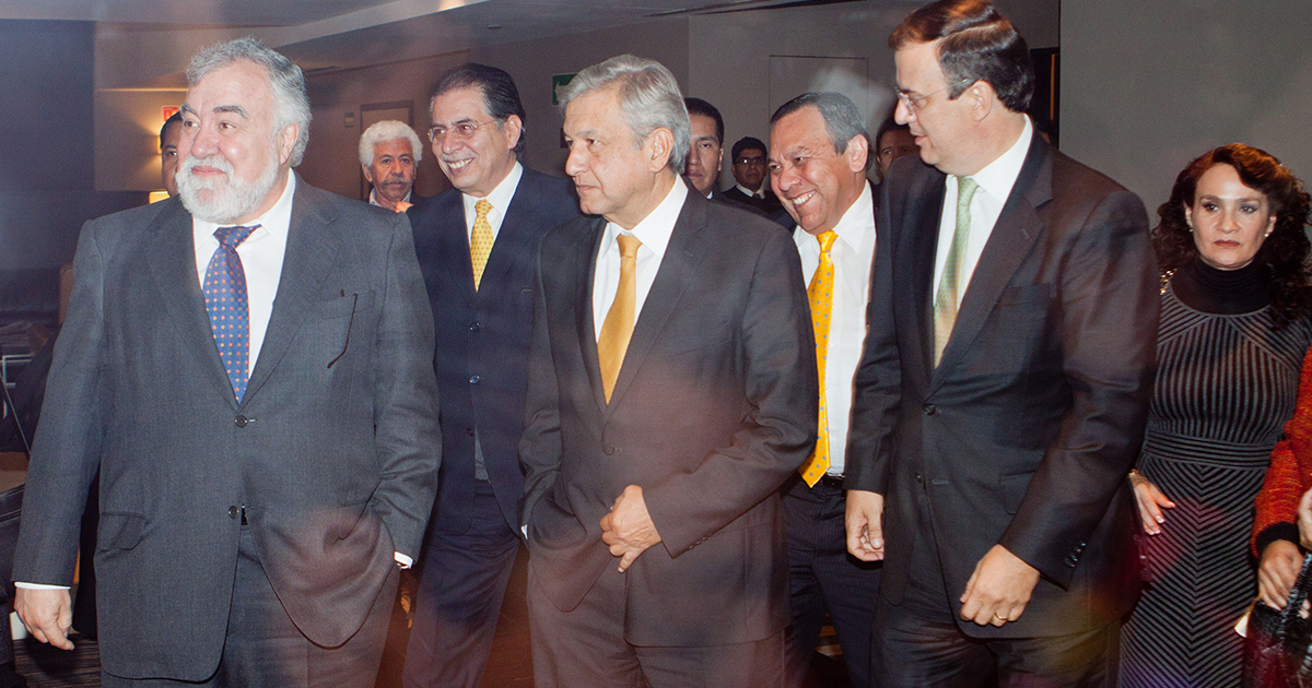 Andrés Manuel López Obrador y Jesús Ortega