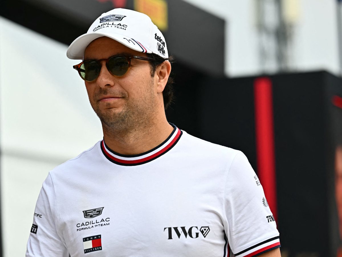 Sergio Pérez se molesta tras la carrera de Bahréin de Fórmula 1