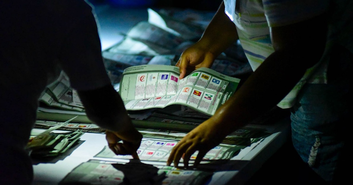 Boletas electorales Tribunal Electoral