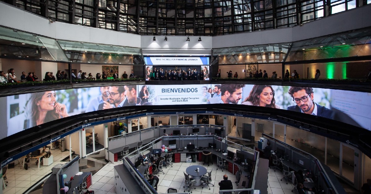 Instalaciones de la Bolsa Mexicana de Valores