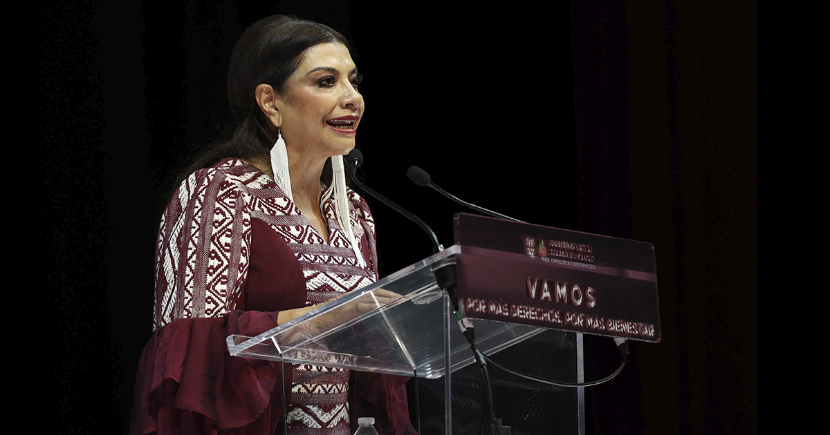 Jefa de Gobierno Clara Brugada