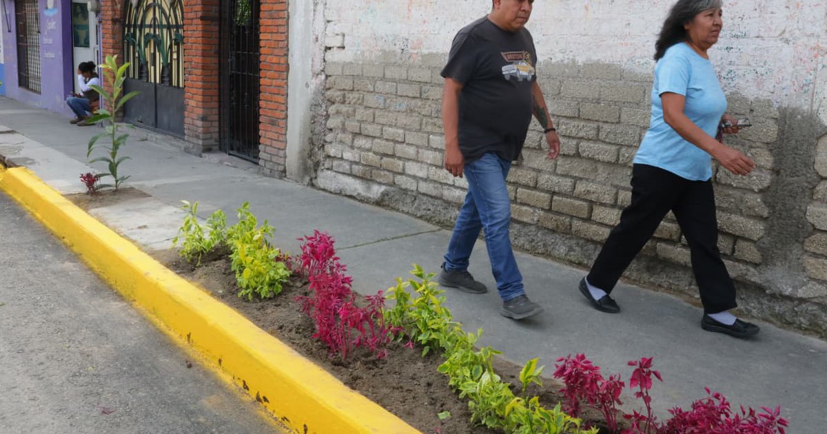 Calle Sinaloa en Ecatepec tras trabajos de repavimentación