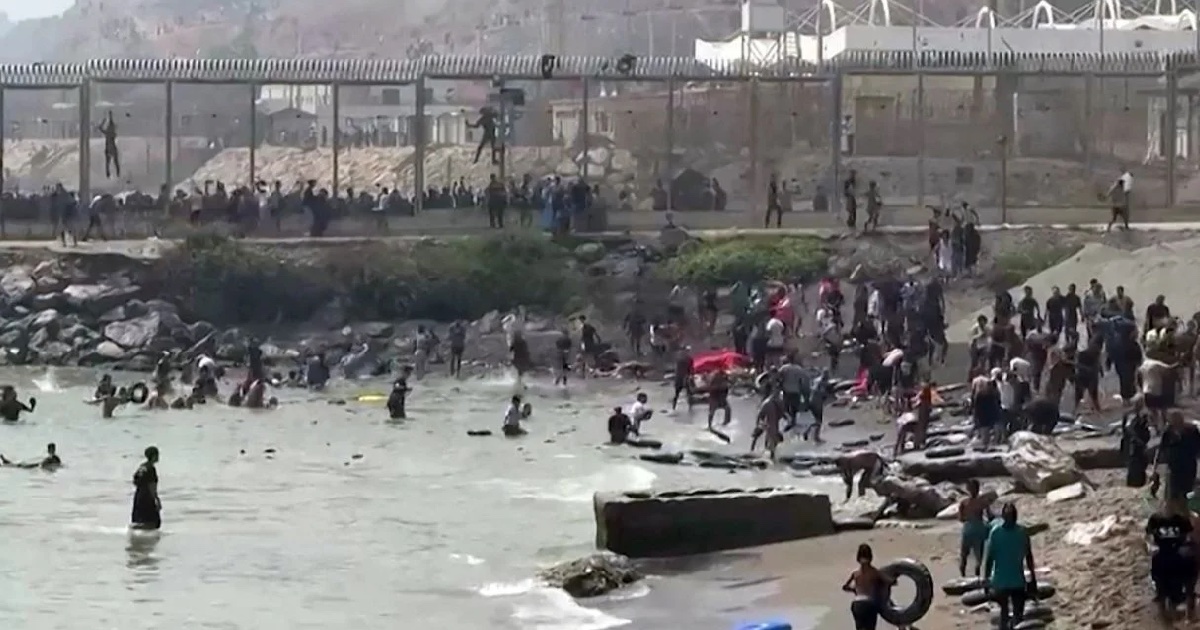 Crisis migratoria Ceuta España