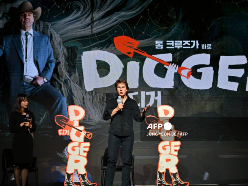 Tom Cruise se olvida de los héroes de acción en la sátira ecológica Digger
