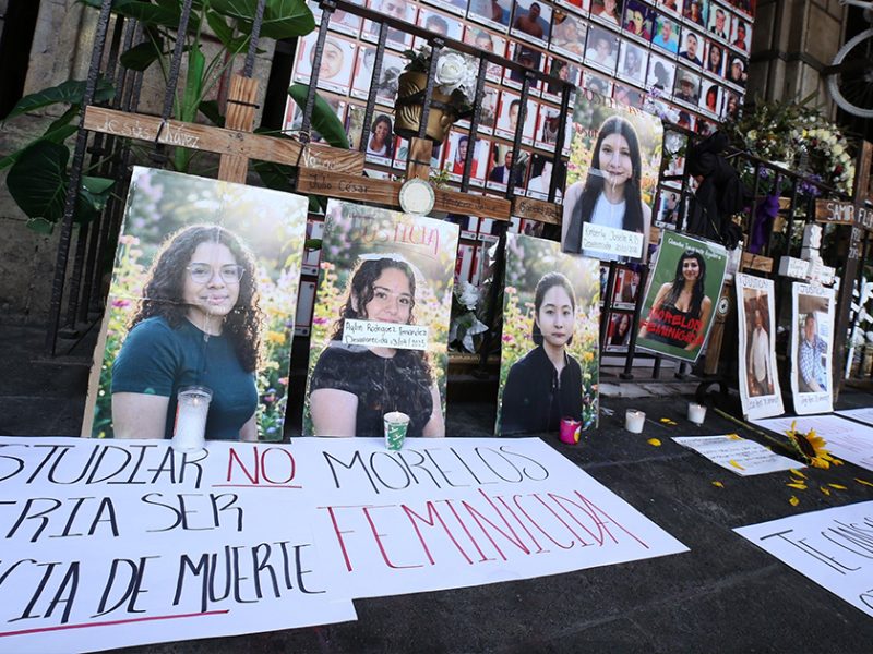 Morelos, segundo lugar nacional en feminicidios