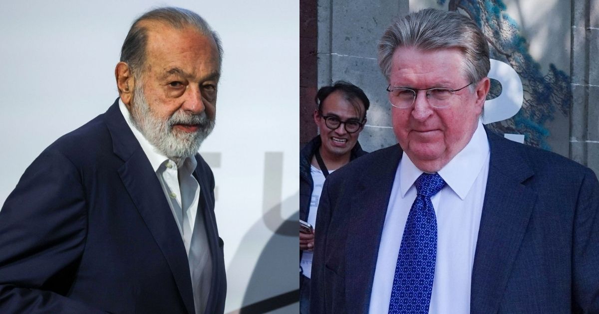 Carlos Slim y Germán Larrea