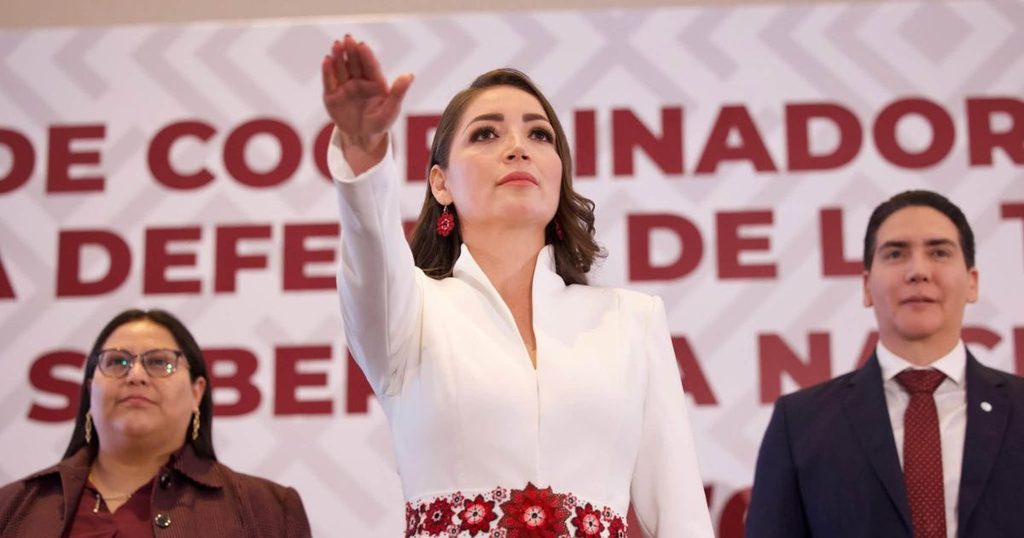 Jasmine María Bugarín Rodríguez comenzó su carrera en el PRI