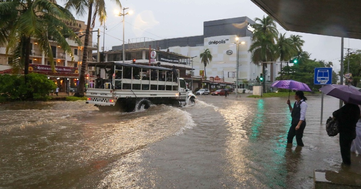 Lluvias por Huracán Simón en Guerrero