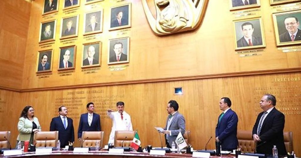 Designación del doctor Saúl Nevárez Jiménez al frente del IMSS Durango | Foto: IMSS