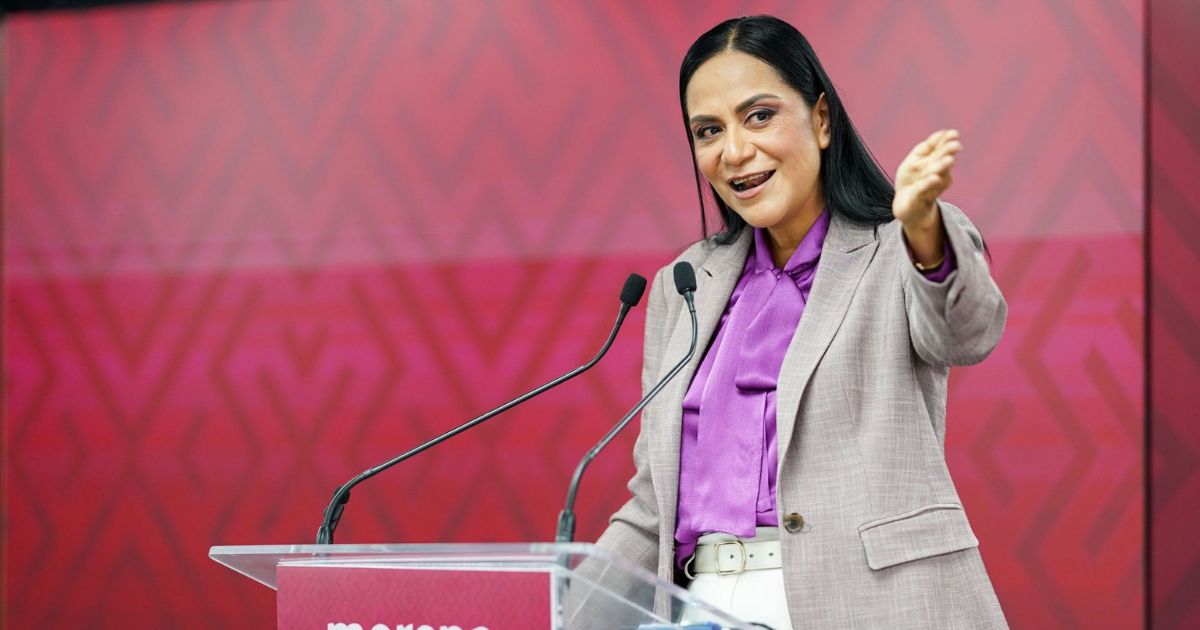 Ariadna Montiel, presidenta de Morena