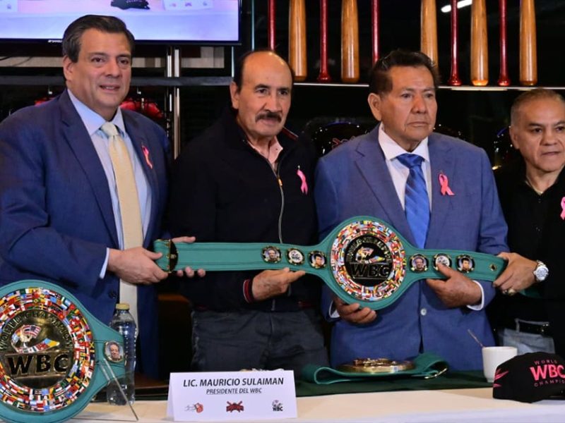 José Manuel “Torito” García es reconocido como embajador del WBC