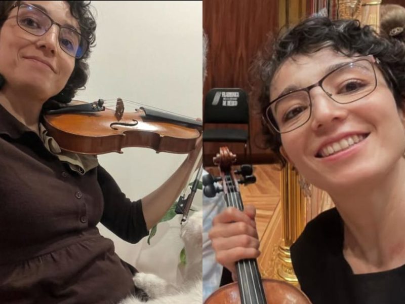 Fernanda Villalvazo, la violinista mexicana que formó parte del LUX Tour de Rosalía