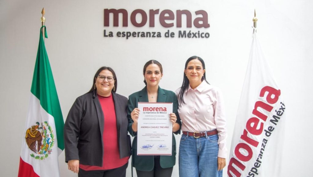Morena designa a Andrea Chávez como coordinadora en Ciudad Juárez