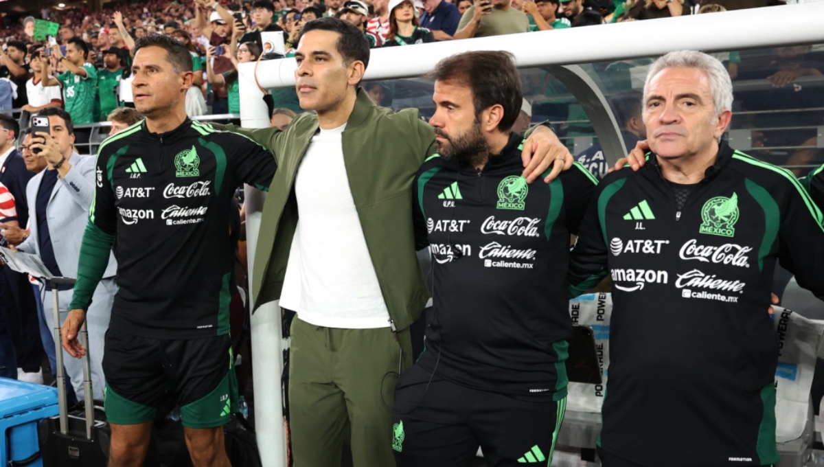 Rafa Márquez, director técnico de la Selección Mexicana durante partido contra Estados Unidos