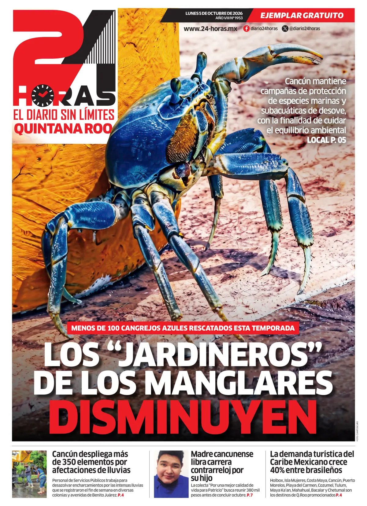 Portada de la edición Quintana Roo