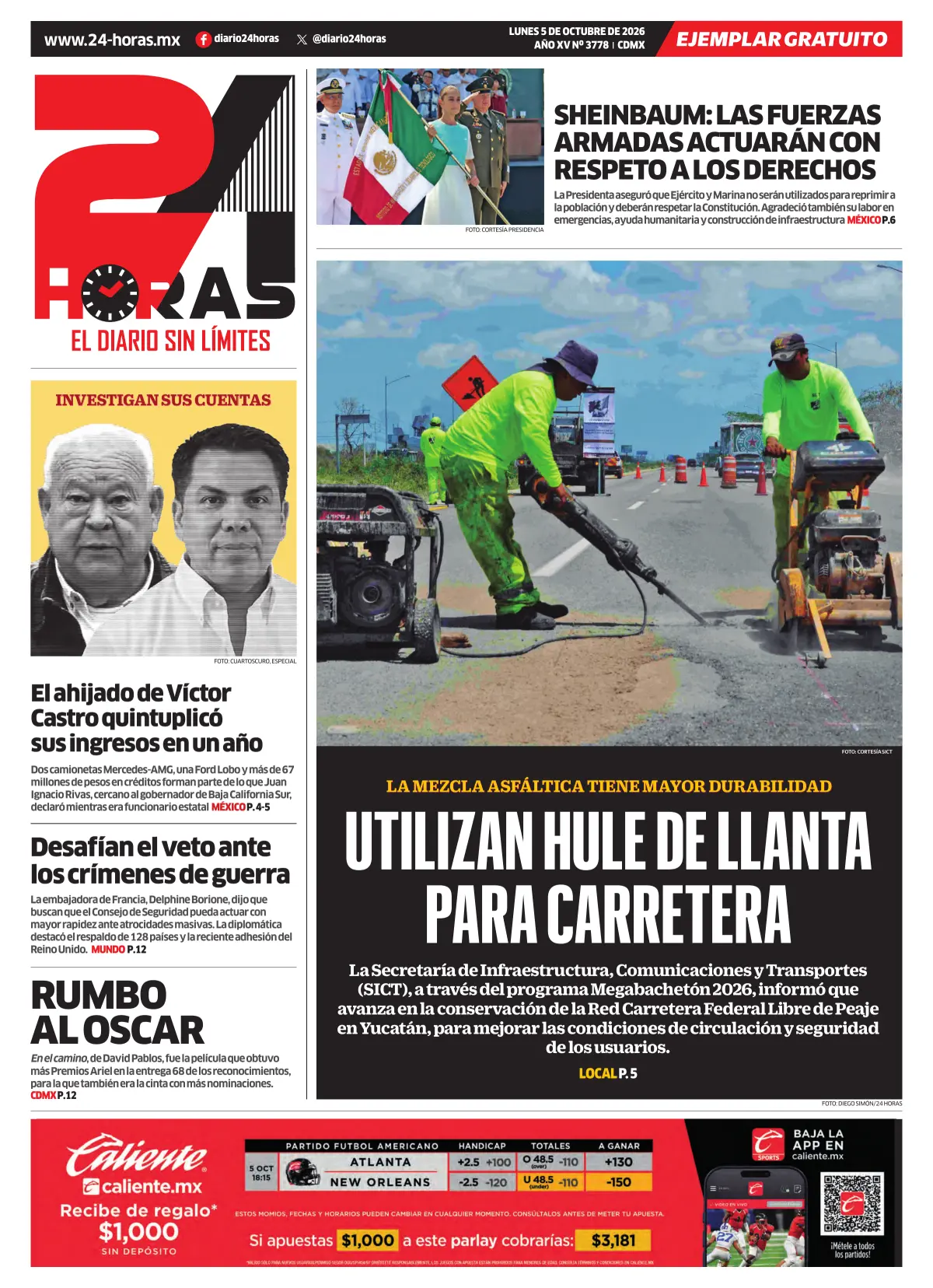 Portada de la edición Yucatán