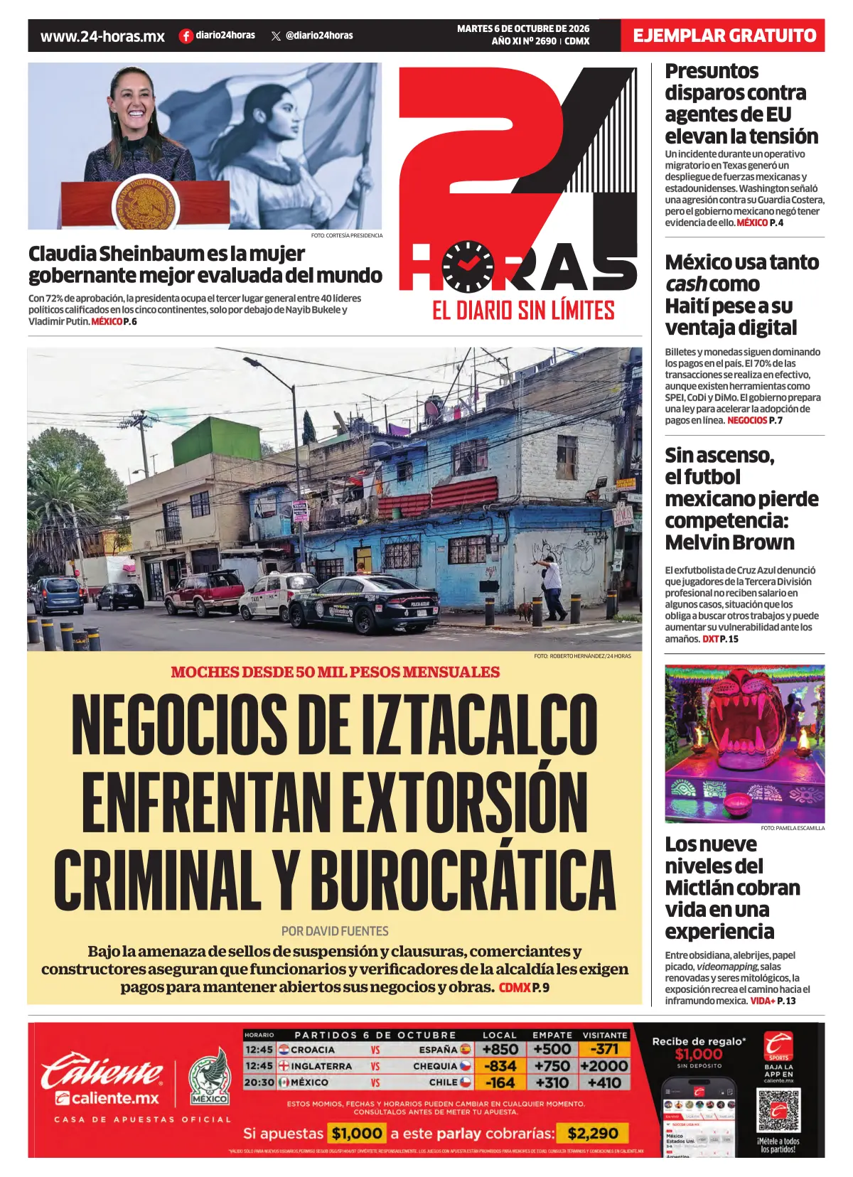 Portada de la edición CDMX