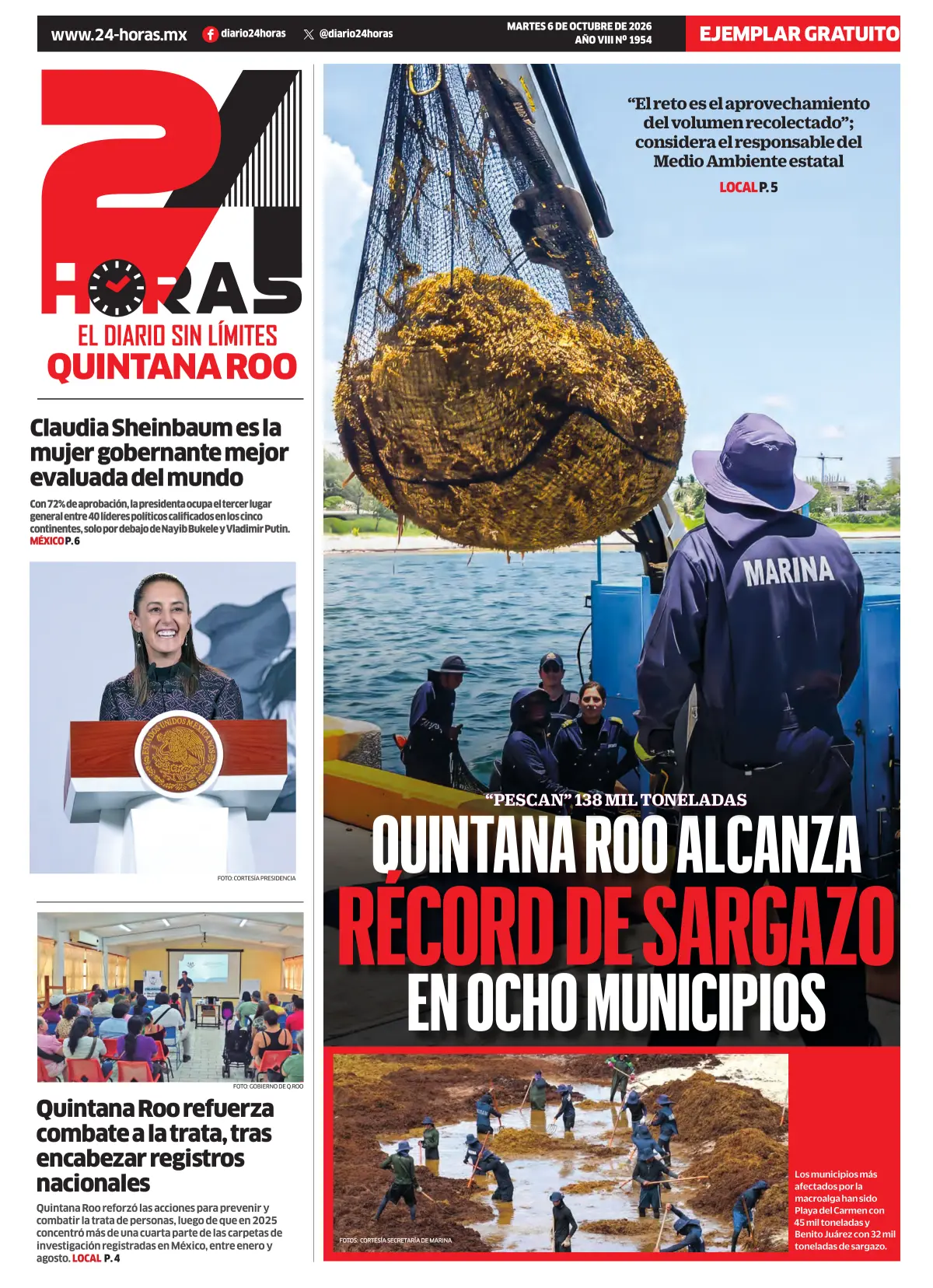 Portada de la edición Quintana Roo