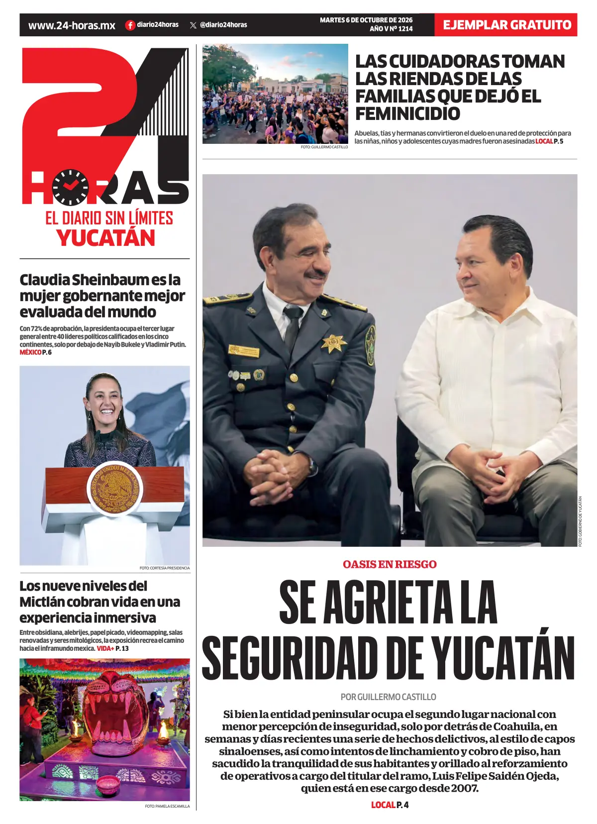 Portada de la edición Yucatán
